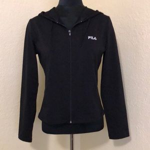 FILA tech zippered hoodie sz M